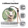 WiFi Snowball with Customizable Video Player - 2.7-inch Christmas Memory Ball Light, customizable with photos and music.(Orange) view 2