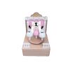 Wooden Ballet Girl Music Box, Personalized Wooden Musical Toy, Valentine's Gift for Couple, Rotating Wind-Up Decor, Collectible Mechanical Musical Box, Timeless Gift view 1