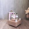 Wooden Ballet Girl Music Box, Personalized Wooden Musical Toy, Valentine's Gift for Couple, Rotating Wind-Up Decor, Collectible Mechanical Musical Box, Timeless Gift view 2