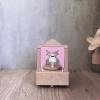 Wooden Ballet Girl Music Box, Personalized Wooden Musical Toy, Valentine's Gift for Couple, Rotating Wind-Up Decor, Collectible Mechanical Musical Box, Timeless Gift view 3