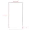 105x62x200cm Wedding Arch Square Balloon Flower Frame Garden Background Stand Decoration for Party Birthday Events for Wedding Ceremony view 2