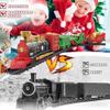 Christmas Tree Train, Christmas Train Sets for Around The Tree, Xtmas Electric Train Toys for 3 4 5 6 7 8 Year Old Kids (Without Music Light) view 3