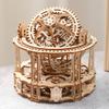 3D Wooden Tourbillon Timer Model Kit, DIY Assemble Puzzle, Functional Rotating Gear Timer for Desk Display, STEM Learning & Adult Hobby Build, Creative Gift for Adults & Teens (218PCS) view 3