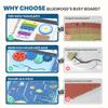 BlueWood Wooden Wall Busy Board Panels, Toddler Learning Activity Center, Montessori Philosophy Sensory, Educational Toys, Conducive to All-Round Development - Ship view 3