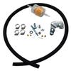 3310-807764A1 Marine Carburetor Replace for Stock 2 Barrel V6 4.3L Mercarb Boats with Electric Choke(Black/Silver)(Black Style) view 3