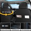 QUFEI Car Seat Covers for i5,for BMW i5 2026,Leather Front Seat Covers,Airbag-Compatible Car Seat Protectors,Waterproof Seat Cover for Cars(Black+Blue,2PCS/with Pillows) view 3