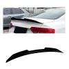 Car PSM Style Rear Spoiler Trunk Wing Lip Splitter Tail Lid Flap Decklid Trim Compatible for Audi A5 8T Coupe 2007-2016 2 Door(Carbon Fiber Surface) view 2