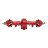 Aluminum Alloy Front Axle Assembly for Axial SCX24 AXI90081 | Brass Material Enhances Climbing & Off - Road Performance | Direct Replacement RC Car Parts/Upgrades/Repairs view 2