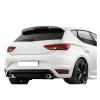 ABS Painted Rear Roof Spoiler Compatible for Seat Leon 5F FR MK3 2012-2020 Car Tail Wing for Decoratio(Red) view 3
