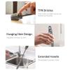 11" Water Bottle Cleaner Brush, Flexible 360 Silicone Bottle Brush with Long Handle Scratch-Resistant Dishwasher Safe for Small Narrow Neck Containers view 3