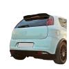 Rear Wing Spoiler Compatible for Fiat Grande Punto Abarth 2007 2008 2009 2010 ABS Plastic Roof Wing Hatchback Spoiler Lip Exterior Parts(Fake Carbon Fiber S) view 3