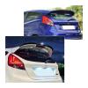 1Pcs Car Rear Roof Spoiler Window Wing Splitter Trim Compatible for Ford Fiesta ST Line MK6 .5 MK7 Hatchback 2008-2017 ABS(Gloss Black) view 3