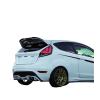 1Pcs Car Rear Roof Spoiler Window Wing Splitter Trim Compatible for Ford Fiesta ST Line MK6 .5 MK7 Hatchback 2008-2017 ABS(Gloss Black) view 4