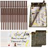 30 Set Valentines Day Wizard Party Favors, Wand Pencils and Wizard Glasses Gift Set, Wizard Goodie Bag Fillers, Exchange Gifts, Party Favor Supplies Filler Goodie Bag Stuffers Birthday Party Supplies view 1