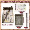 30 Set Valentines Day Wizard Party Favors, Wand Pencils and Wizard Glasses Gift Set, Wizard Goodie Bag Fillers, Exchange Gifts, Party Favor Supplies Filler Goodie Bag Stuffers Birthday Party Supplies view 2