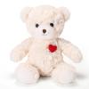 ABEARCAR Red Heart Teddy Bear Stuffed Animals,Soft Cute Teddy Bear Plushies Toy - Valentine's Day, Christmas for Kids Girlfriend view 1