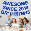 13th Birthday Decorations Banner Boy - 3 Pcs Blue Pre-Strung Glitter Awesome Since 2013 Bruh I'M 13 Garland Decor For Teenagers Girls Cheers To 13 Years Old Party Supplies view 4