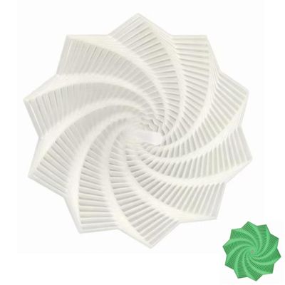 3D Printed Expanded Sensory Fidget Star, Sensory Hexagon Anxiety Relief Spinner for Adults, Office Desk Focus Regulator with Ergonomic Handles, Stress Reduction Gift for Professionals