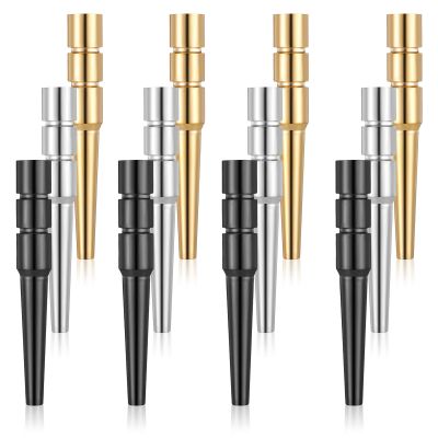 12 Pcs Metal Cribbage Pegs, Fit 1/8 Holes Cribbage Board Pegs for Many Chessboards, 3 Colors Peg Templates for Traditional Board