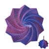 3D Printed Expanded Sensory Fidget Star, Sensory Hexagon Anxiety Relief Spinner for Adults, Office Desk Focus Regulator with Ergonomic Handles, Stress Reduction Gift for Professionals view 1