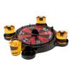 Hsqqdc Roulette Shots Drinking Games Set for Adults Party with Glass, Roulette Wheel Drinking Game for Ktv, Bar, Nightclub, Halloween Party view 3