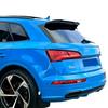 Compatible for Audi SQ5/Q5 S-line Mk 2 2017-2024 Maxton Style Car Rear Boot Lip Spoiler Cap Trunk Roof Splitter Bodykit(Carbon Look) view 2