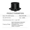 Beitian RTK GNSS Receiver with ZED-F9P UM980 Module with Mounting Hole BM-435 435B (BM-435B) view 2