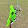 1104 Brushless Motor 12A ESC RC Paraglider Kit 81cm Wingspan Nylon Canopy Powered Flying Model PNP Version for Outdoor Activity(only Paraglider Vehicle) view 1