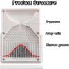 12 * 18cm Galton Board Experiment Model, Probability Teaching Demonstration, Normal Distribution Mathematical Model, Physics Lab Teaching Tool, Inspire Curiosity and Enhance Learning, for Students view 3
