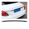 Beautify Steel Rear Tailgate Trunk Lid Cover Trim Compatible for Mercedes Benz C-Class W205 Car Exterior Accessories 2015-2021(Carbon Fiber Pattern) view 2
