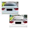 Compatible for Audi A5 8T Sportback Four Door PSM 2007-2016 Rear Trunk Spoiler Top Tail Wing Car Body Kit Modification(Carbon Black) view 3