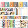 122 Pcs Dog Party Favors, Dog Themed Birthday Party Decorations, Cute Dog Pinata Goodie Bags Stuffers Make Your Own Stickers Keychain Wristbands Mini Notebooks for Kids Adopt a Puppy Party Favor view 1