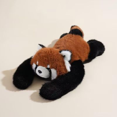 30/45/60cm Weighted Plush Animals for Kids & Adults, Soft Hugging Pillows for Anxiety & Sleep Support, Stuffed Cute Plush Toy Pillow Gifts for Christmas Birthday Holidays (Red Panda 65cm)