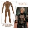 1/6 Scale Action Figure Multi Jointed Movable Male Muscular Action Figure Body for Display Doll Collection Brown 1/6 Scale Custom .- view 2