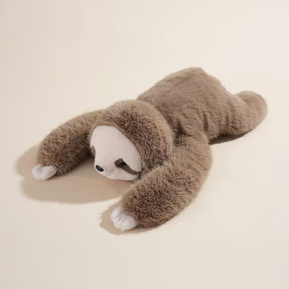 30/45/60cm Weighted Plush Animals for Kids & Adults, Soft Hugging Pillows for Anxiety & Sleep Support, Stuffed Cute Plush Toy Pillow Gifts for Christmas Birthday Holidays (Sloths 65cm)