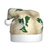 aabkjgfr Pakistan Flag Map03 Print Adult Santa Hat,Soft And Comfortable Santa Hat,Suitable For New Year'S Holiday Parties,Indoors And Outdoors. view 1