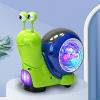 Electric Crawling Snail Toy  Lighted Musical Interactive Snail, Automatic Obstacle Avoidance, Safe Design, Fun Sensory Play | Crawling Snails Toy for Boys, Girls, Kids, Birthday, Holiday, Indoor Play view 3
