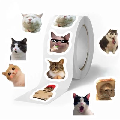 1000pcs Funny Cats Cartoon Graffiti Stickers DIY Guitar Notebook Suitcase Water Resistant Sticker Children Toy