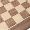 20 Inch Walnut & Maple Chessboard, Handcrafted in Greece view 2