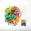 qynyxbh 100-Piece Transparent Plastic Bingo Chips Set with Magnetic Wands, 19mm Mixed Color Game Tokens for Teaching and Gaming view 4