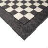 20 Inch Grey Erable Chessboard, Italian Made, High-Gloss Finish view 3