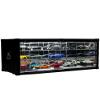 1/64 Scale Display Case Car Garage Moldel, Container Box Style LED Diorama for Toy Car Display and Storage Cars Stackable Collectible Display Box with Front Flip Door view 1