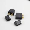 Four Black XT90 XT-90 XT90H Male and Female Connector Plugs, Suitable for Remote Control Batteries, Motors, and ESCs. distintivo(4pcs XT90H-F Black) view 3