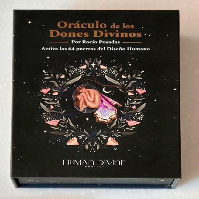 64-Card Oracle and Guidebook Designed to Awaken Your Divine Gifts Through The 64 Gates of Human Design. A Tool for Therapists, healers, and Women Walking The Path of self-Discovery.