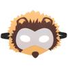BESPORTBLE Elastic Band Cartoon Animal Mask for Non-woven Frog Tiger Hedgehog Cosplay Face Cover for Halloween Fancy Dress Party School Performance Props view 1