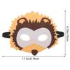 BESPORTBLE Elastic Band Cartoon Animal Mask for Non-woven Frog Tiger Hedgehog Cosplay Face Cover for Halloween Fancy Dress Party School Performance Props view 2