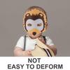 BESPORTBLE Elastic Band Cartoon Animal Mask for Non-woven Frog Tiger Hedgehog Cosplay Face Cover for Halloween Fancy Dress Party School Performance Props view 3