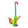 JOINPAYA Rooster Walker Detachable Cartoon Animal Push Rod Pushing Vehicle Durable Plastic Educational Activity for Early Learning and Observation Skills Development Random Color view 1