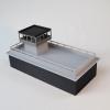 1/64 Scale Diorama Car Garage Display Stand, 2-Layer Parking Lot Structure with Control Tower, White and Red Storage Unit, 8.3 x 4.1 x 3.7 inches, Diecast Model Car Storage Collection (Gray) view 3