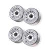 4pcs 1.9" Metal Hub Classic Retro Locking Wheel Hub for 1/10 RC Cover Car TRX4 SCX10 RC4WD (Original Color 4pcs) view 1